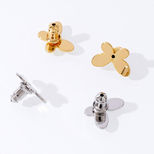 Butterfly Flower Support Ear Plug Earring Auxiliary Earring Lifter Anti-sagging Fixed Lifting Ear Plug Earring