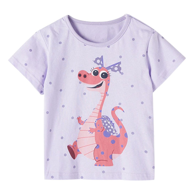 Camisetas para niños ropa para niños al por mayor 25 años nueva camiseta de manga corta para niñas ropa para niños tops para niñas camiseta de manga corta para niñas