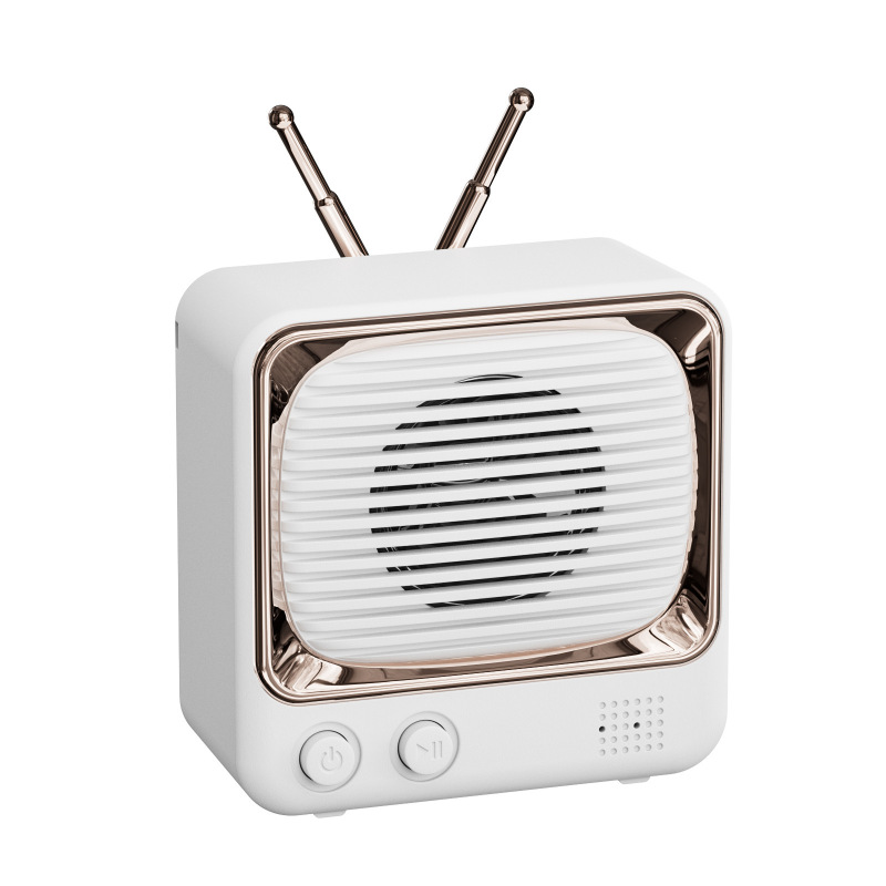 DW02マカロン創意復古テレビ無線bluetooth小音響対外貿易クロスボーダープレゼントスピーカーラジオ|undefined