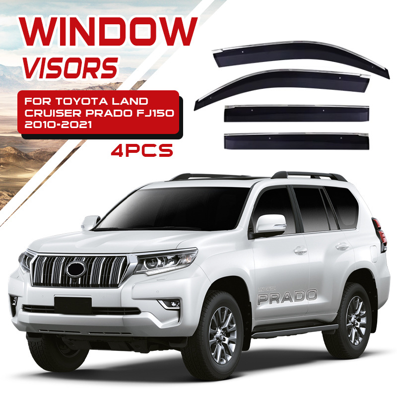 Adecuado para protectores de lluvia y parasoles para ventanas de automóviles Toyota Prado Cruiser LC300 LC200 LC250.