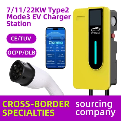Energy Ac Car Charging Pile Elektrikli avtomobil şarj stansiyaları