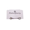 Live streaming basic jewelry doudou earrings women's light beads small earrings zircon drop oil alloy earrings