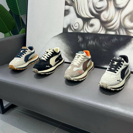 Men's Shoes sneaker Fashion Casual All-match Torre Shoes Forrest Gump Shoes Breathable Comfortable Retro Autumn and Winter Thick Sole Trendy Shoes