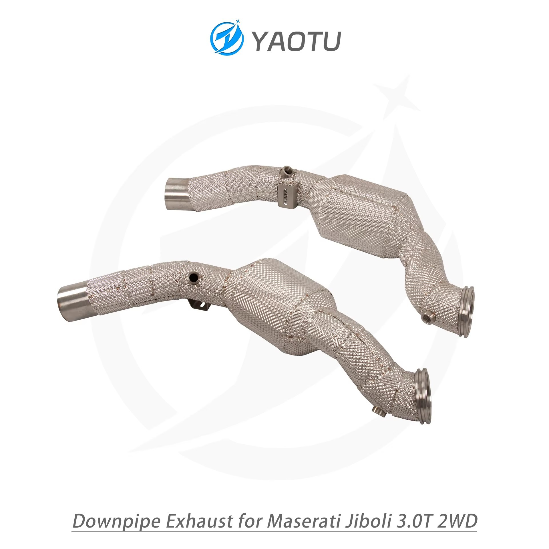 Suitable for Maserati Ghibli 3.0T high-performance exhaust pipe with catalytic converter