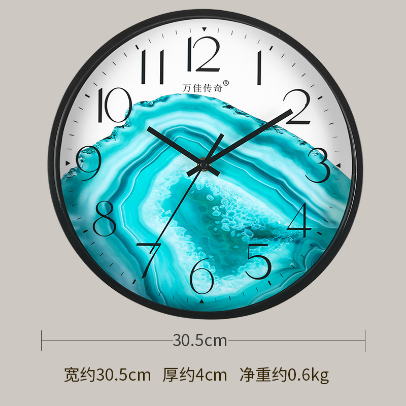 Reloj de pared para sala/comedor/hogar, reloj de pared silencioso sin perforación, decoración moderna para dormitorio, reloj de cuarzo