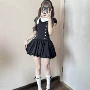 夏季显瘦气质波点连衣裙