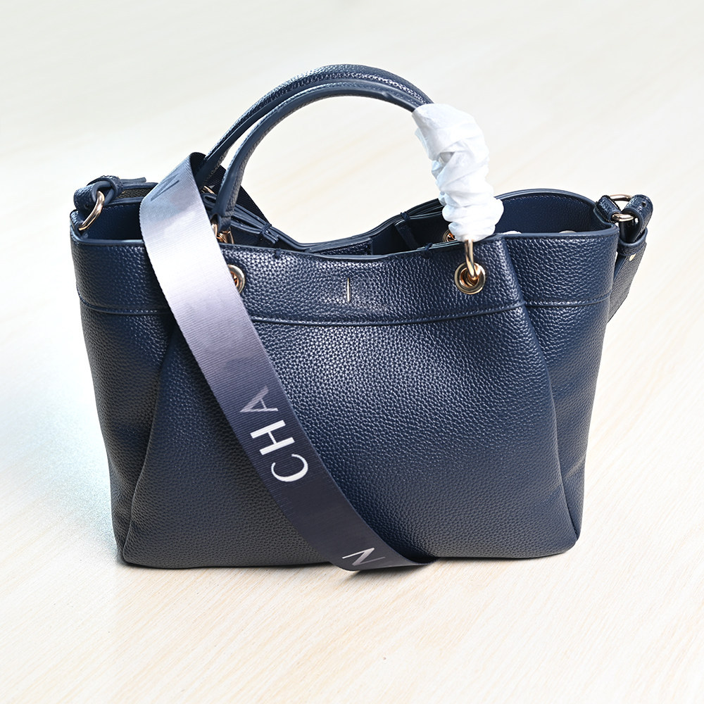 Siqi Good Goods 261/12 Fashionable Soft Leather Magnetic Buckle Letter Strap Single Shoulder Crossbody Handbag