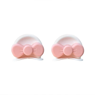 Motosiklet dəbilqələri: Accessories Cute Bow Bear