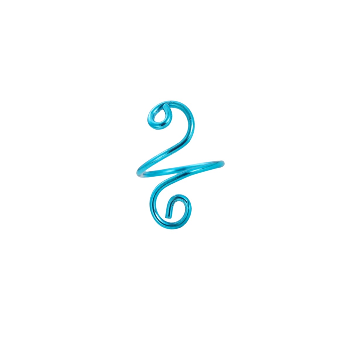 2024 nuevo anillo de suéter de tejer de Amazon envuelto anillo de suéter de crochet electroforesis anillo de crochet de color