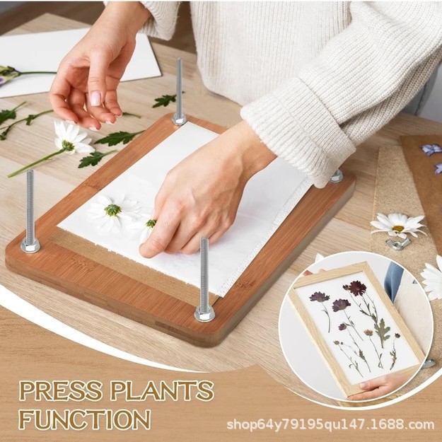 竹制夹书器家用豆腐奶酪自制过滤器修复夹书器装压神器压纸器