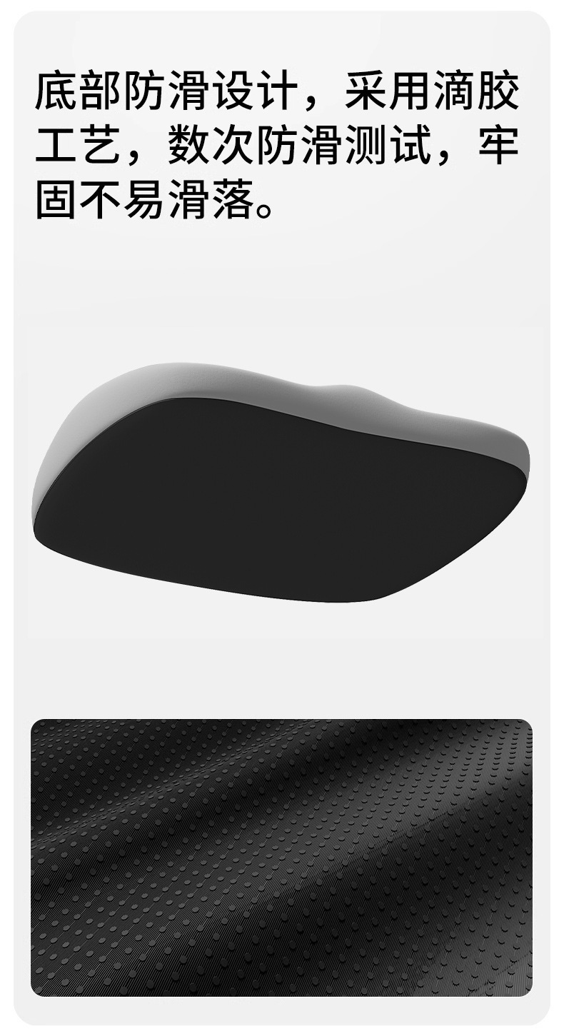 Factory Direct Sales Memory Foam Seat Cushion Office Chair Cushion for Long Sitting Student Hip Cushion Waist Support Butt Cushion Beauty Seat Cushion