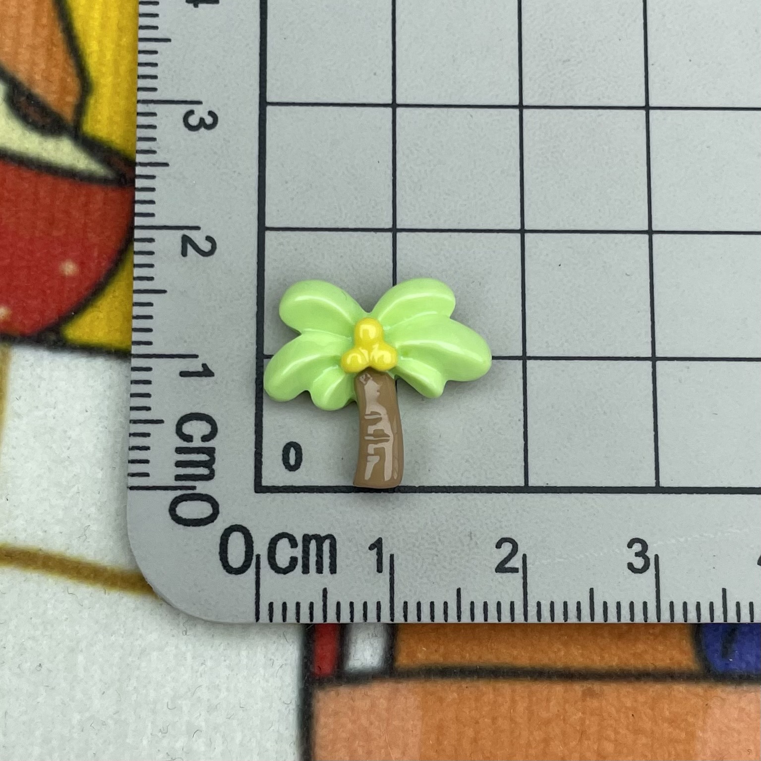 Mini brillante tamaño pequeño globo de coco Sunrise Sun accesorios resina DIY pegamento crema caja del teléfono con horquilla N