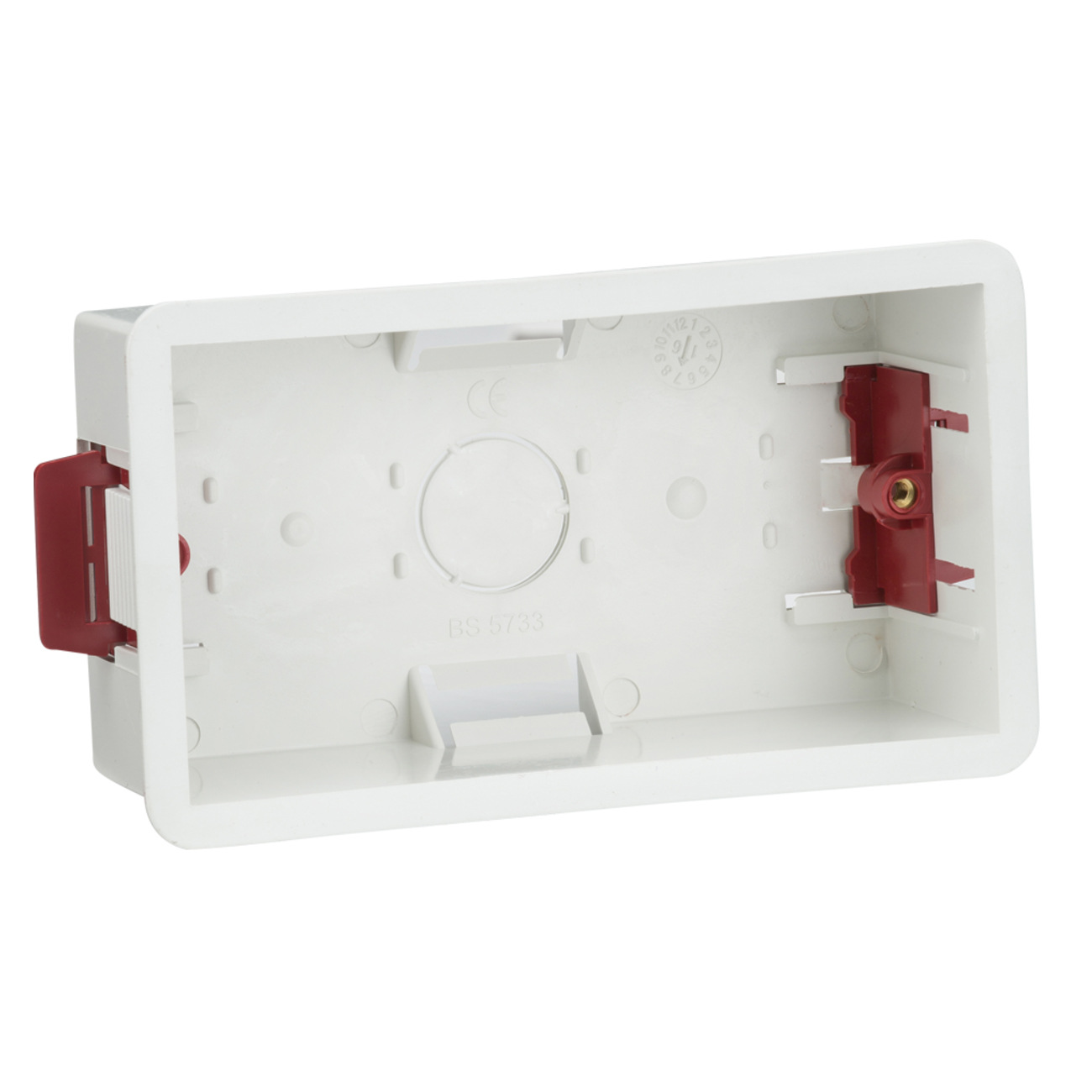 英标英式英规石膏板暗盒开关干线盒 2 GANG 47MM DRY LINING BOX