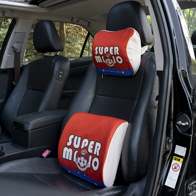 backrest cute car supplies — Waist support - super-mary-diamond-head-pillow-combination