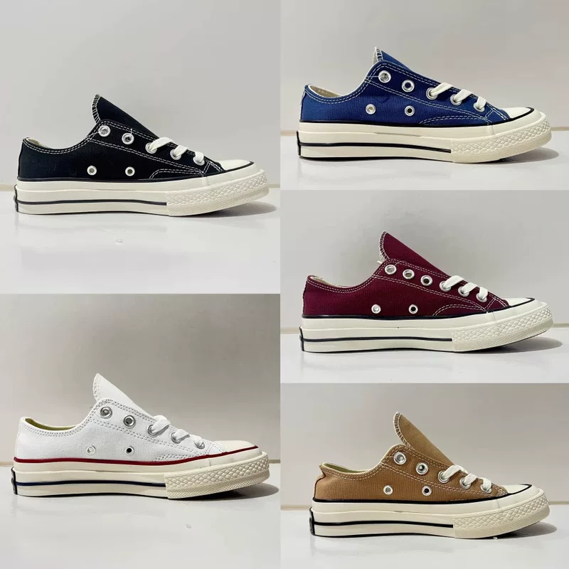 Классические низкие кло Converse, тканевые универсальные спортивные кроссовки для мужчин и женщин, кеды