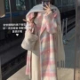 中长款新款甜美毛呢大衣