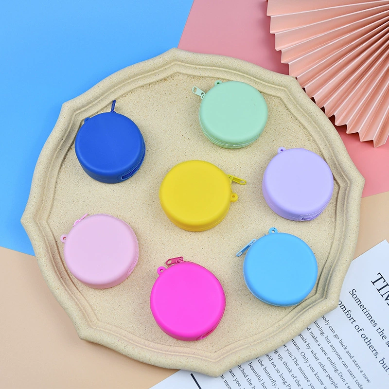 Organizer bag, cute chain, silicone keychain, wallet