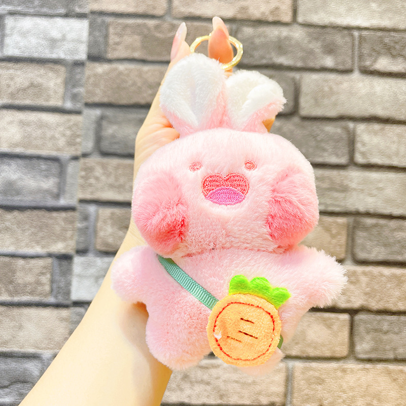 ぬいぐるみのかわいいアクセサリーのぬいぐるみのペンダント卸売りのおもちゃの子供のかばんの漫画の子供の鍵は子供の機械をつかみます。