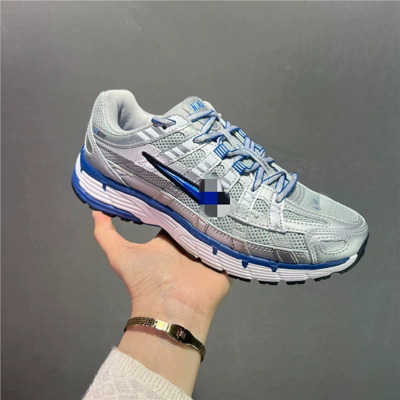 Кроссовки Putian Nike официальные P-6000 мужские и женские спортивные ретро-беговые дышащие кроссовки сетчатая верми Mesh оригинальная коробка оригинальная наклейка