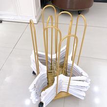 衣架收纳架服装店落地式多功能家用折叠简约现代宿舍立式整理架