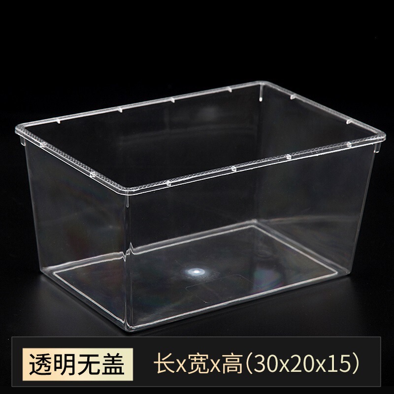 拡大斜め半透明バルクスナック棚プラスチックボックススーパーマーケットスナック食品ボックス収納と整理ボックス|undefined