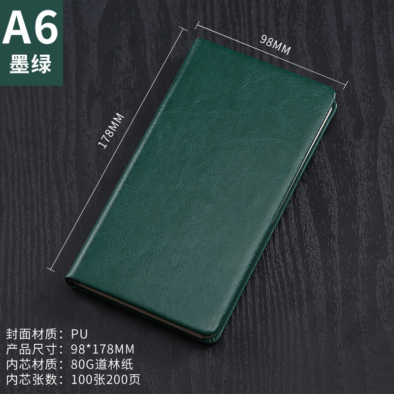 Pu レザーノートブックカスタマイズされた a5 ビジネスオフィスメモ帳学生シンプルな日記手書きノートブック卸売|undefined