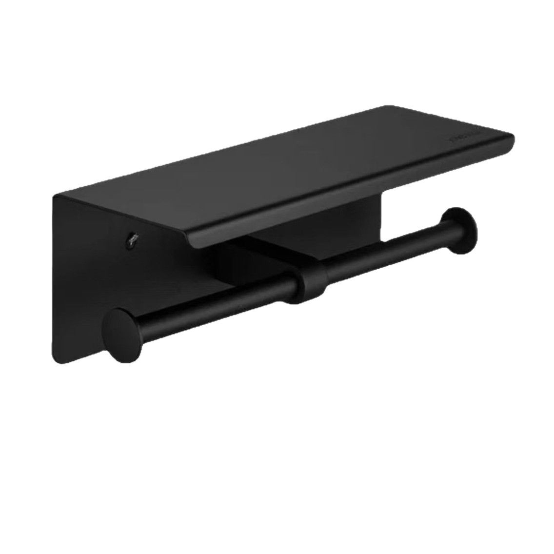 Acero inoxidable dorado pared de papel higiénico estante de papel higiénico hardware inodoro estante de papel de papel negro