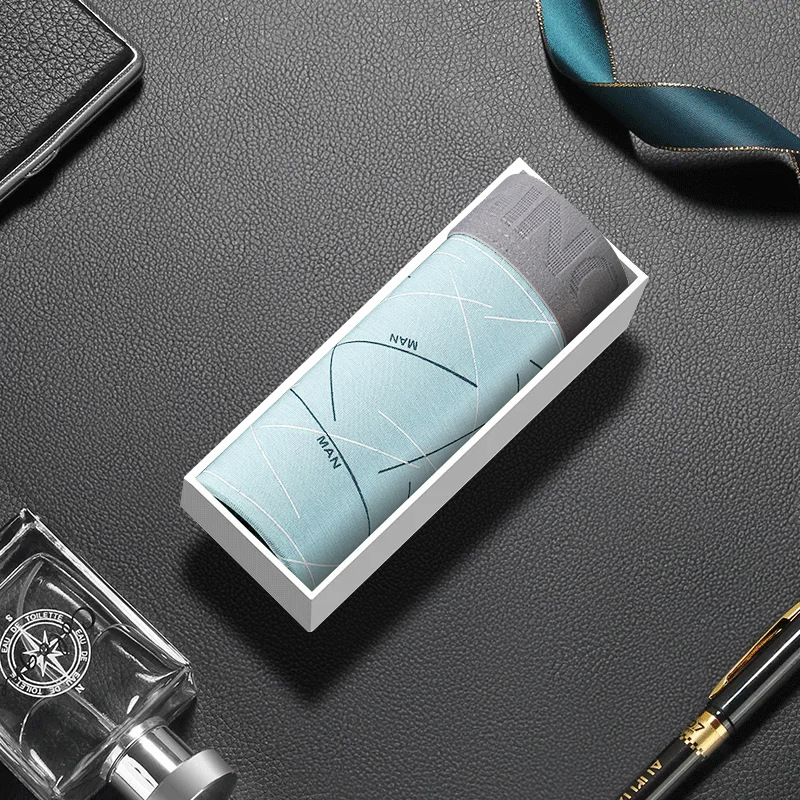 Comercio exterior de algodón de leche de color sólido de alta calidad sin marcas de ropa interior de hombre respirable alta elástica pantalones planos largos sueltos pantalones de calzado