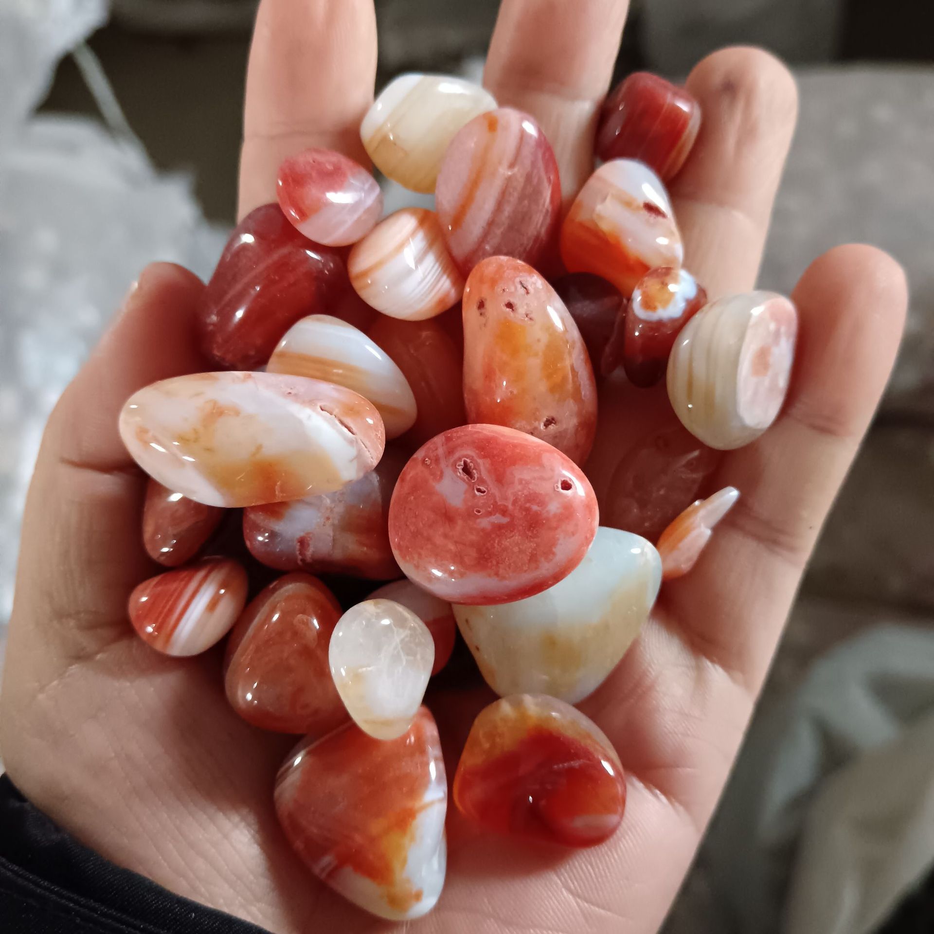 Mã não vân đỏ 500g / 15-20mm