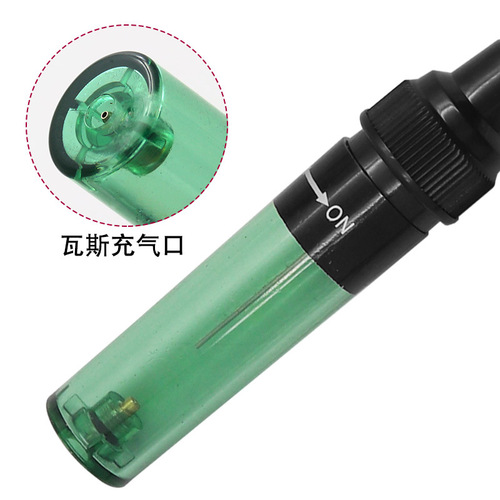 Portable small gas soldering iron, household welding repair soldering iron tool, pen-type gas soldering iron, flame gun