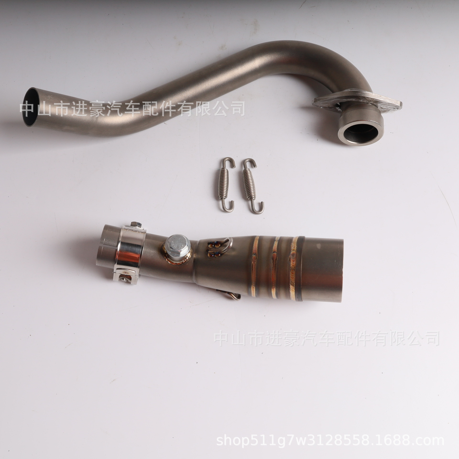 Motorcycle Exhaust Pipe Modification Yamaha Xmax300 Modified Stainless Steel Front Exhaust Pipe 17-20 Models