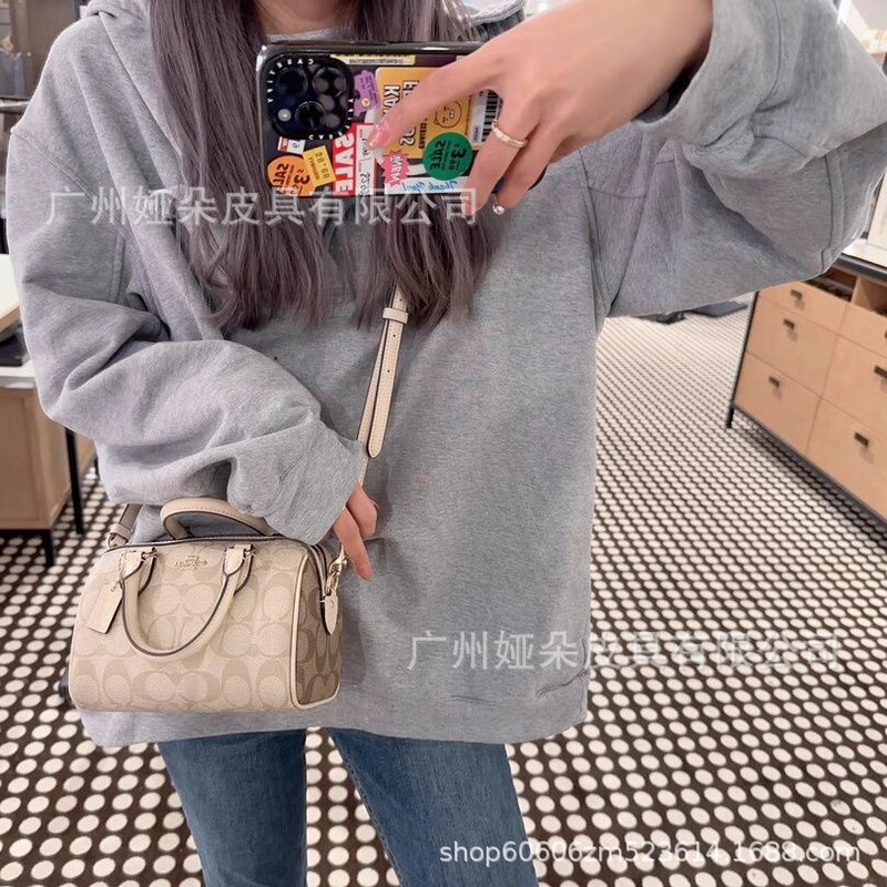 Original Quality Kuo Brand Spring New Mini Pillow High-Value Handbag Crossbody Boston Women's Shoulder Bag