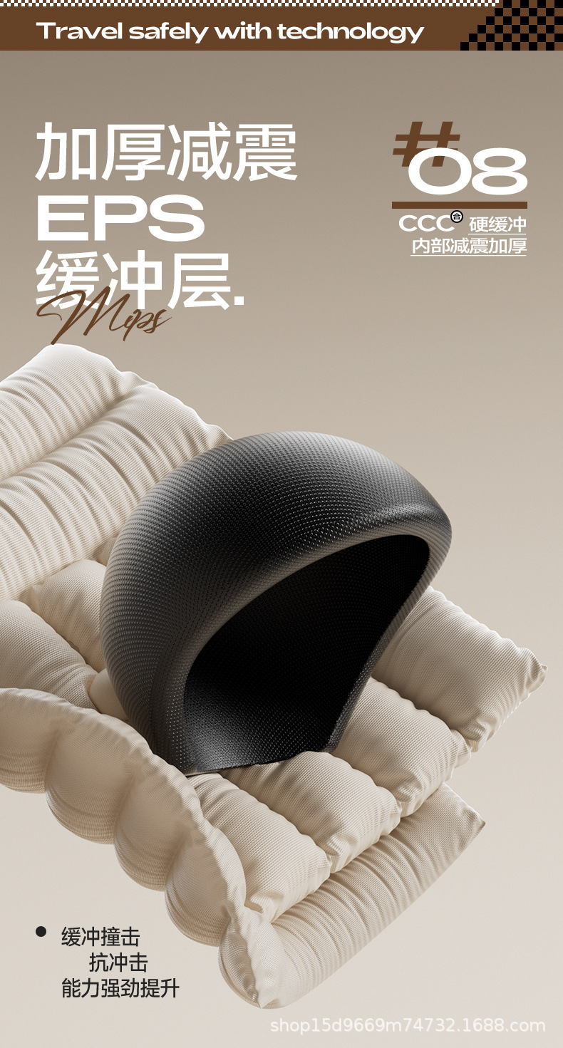 Electric Vehicle Helmet for Women and Men, Motorcycle Helmet with Double Mirrors, Windproof and Warm, Universal for All Seasons, Non-Pressure Hair Safety Helmet