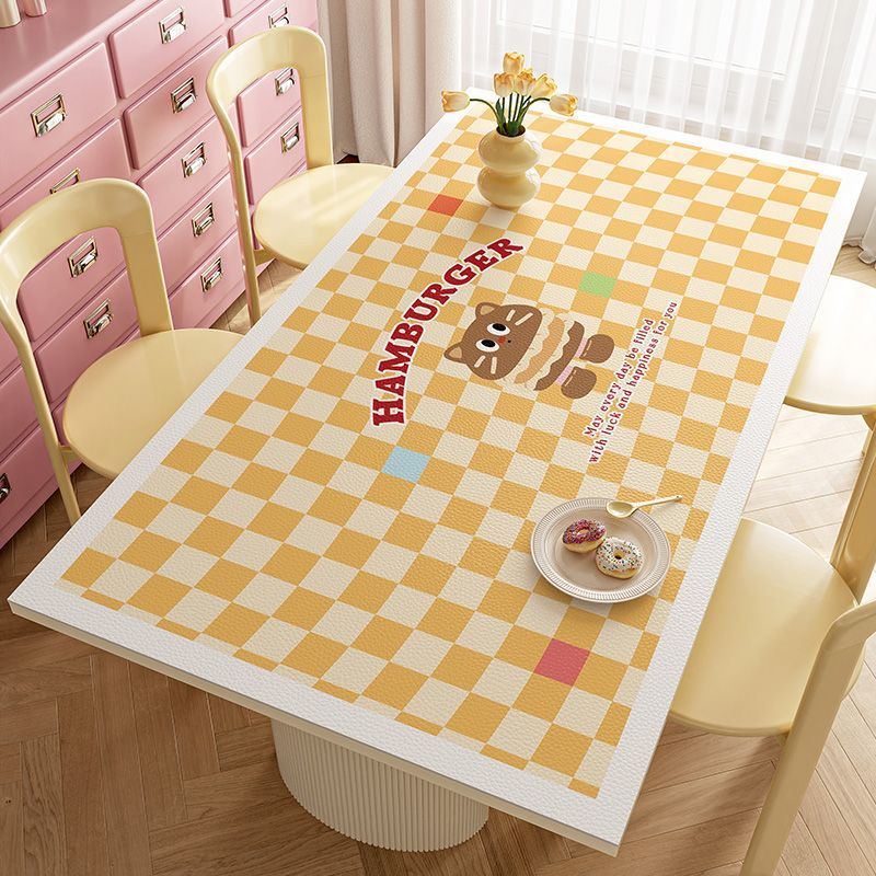 ドーパミン少女心食卓マットデスクトップ保護マットテーブルクロス防水防油防熱テーブルマットテーブルクロス代発|undefined