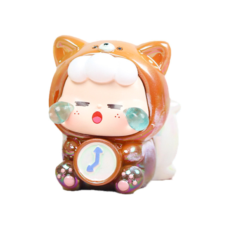 インターネットセレブ人気クリエイティブリトルクライバッグデイリーセカンドブラインドボックス人形フィギュア学生寝室デスクトップ装飾装飾品|undefined