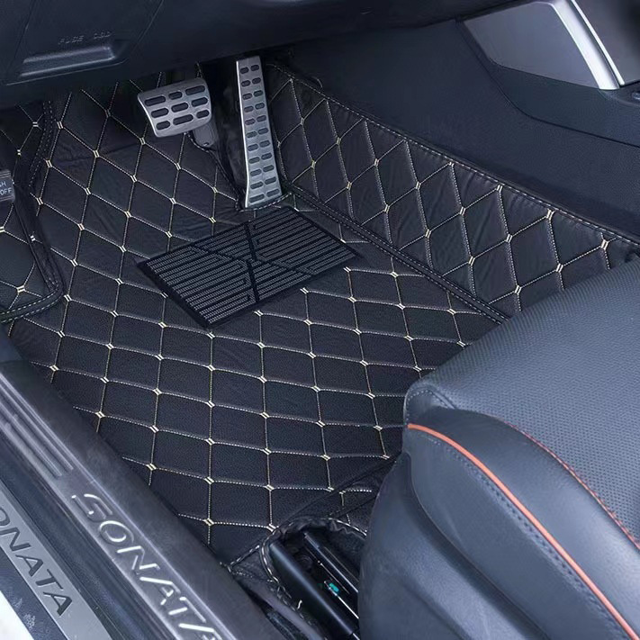 Left-hand drive car full-cover floor mats, custom-made wear-resistant leather floor mats, right-hand drive full-cover floor mats for any car model