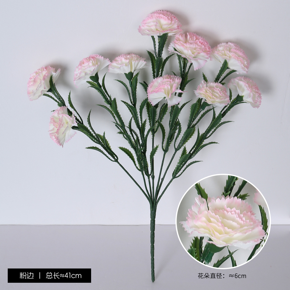 Simulación de 10 claves de flores para decorar el hogar Día de la Madre Día del Maestro Regalo de flores Decoración de la mesa