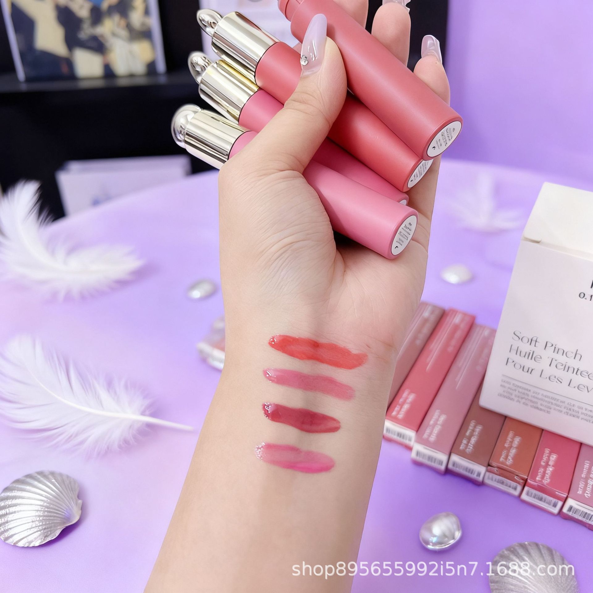 RareBeauty Selena nuevo esmalte labial óleo labial formal 3ml silk lipstick suave niebla espejo esperanza hidratante