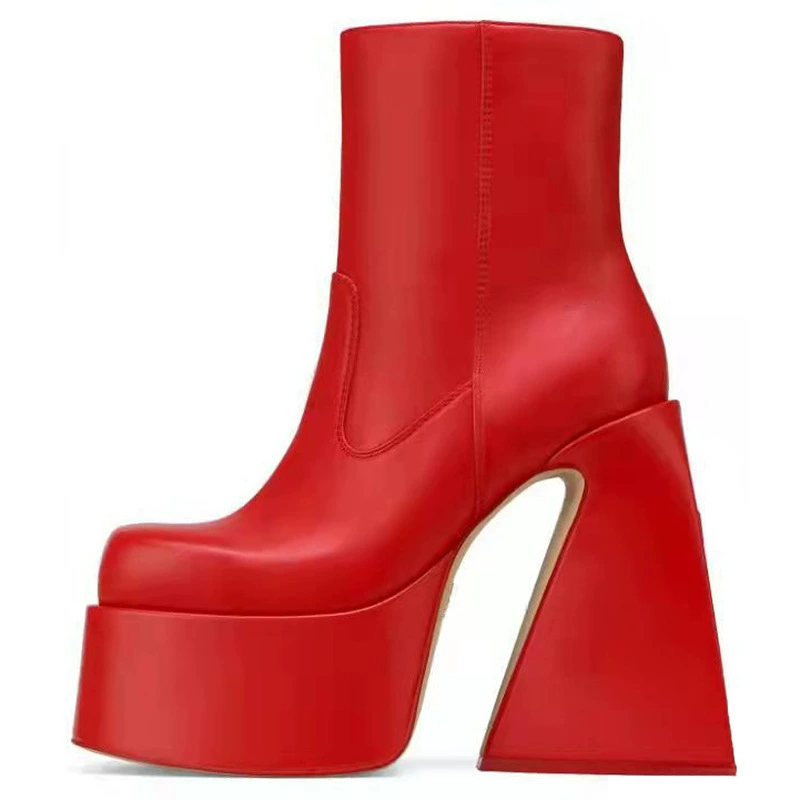 (Cross-border trading), low boots platform, European style, plus size