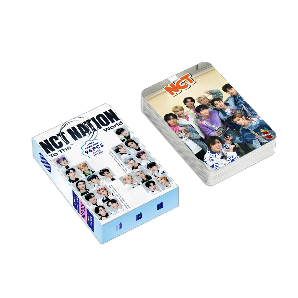 96шт Hanxing Combination NCT Surrounding Small Card Small Cartoal Type Xu Yinghao Sticker Lomo Card Set Star Card