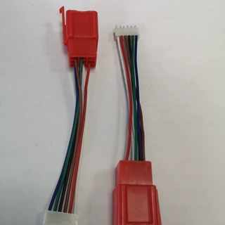 电车控制线3*3p转1*6P 22AWG 100MM