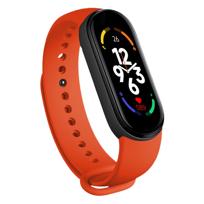 M7 pulsera inteligente Bluetooth Frecuencia Cardíaca deportes paso contando información recordatorio personalizado dial pulsera de regalo fábrica