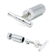 亚马逊热销小号T型压烟器 金属磨烟器 便携式压烟器 打气筒压药机