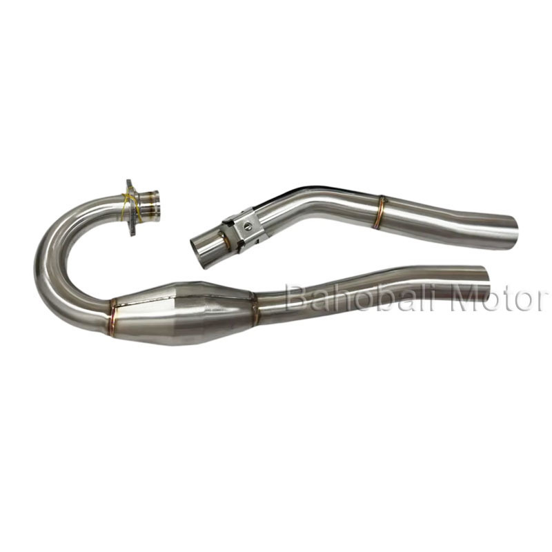Crf230F Motorcycle Exhaust Pipe Modification Stainless Steel Front Muffler Non-Destructive Installation 2003-2019