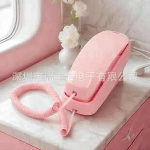 Cross-border e-commerce is specially for wired fixed telephones with large buttons and large volume adjustable wall extension in English