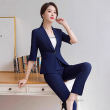 西装套装女职业装正装西服酒店经理前台物业客服4S店房地产工作服