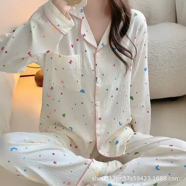 Cotton long-sleeve, trousers