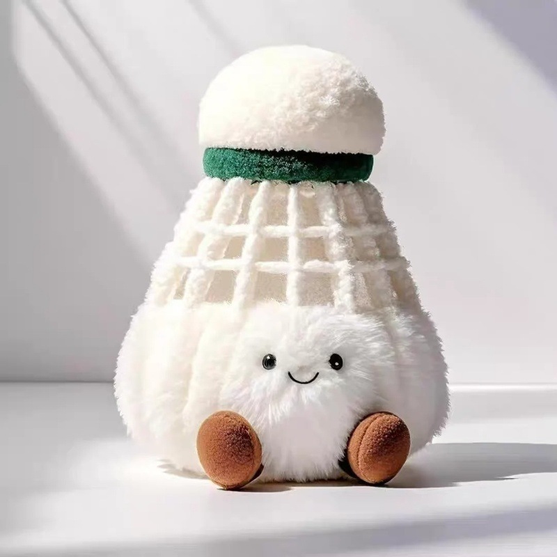 かわいいバドミントン人形のペンダント、かわいいぬいぐるみ、ぬいぐるみペンダント、人形ギフト、誕生日プレゼント|undefined