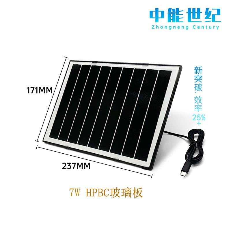 Солнечная панель Medium Energy ZN07W15B черная