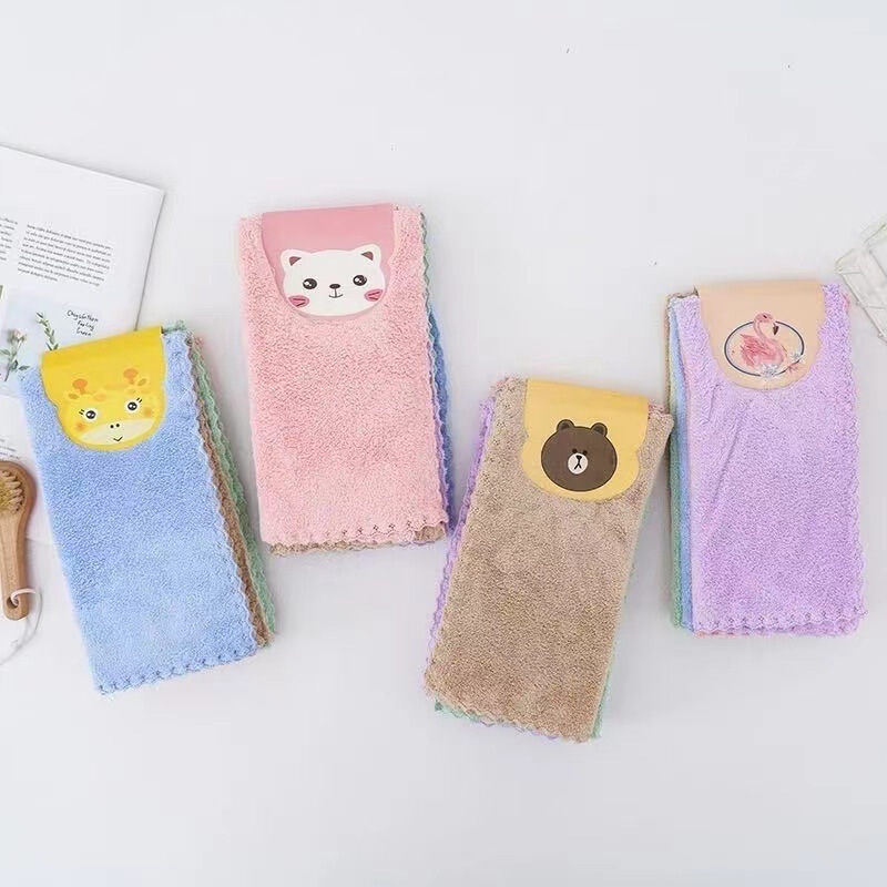 Coral fleece square towel five children's baby towel soft absorbent multi-use handkerchief absorbent lint-free card towel Coral fleece square towel five children's baby towel soft absorbent multi-use handkerchief absorbent lint-free card towel